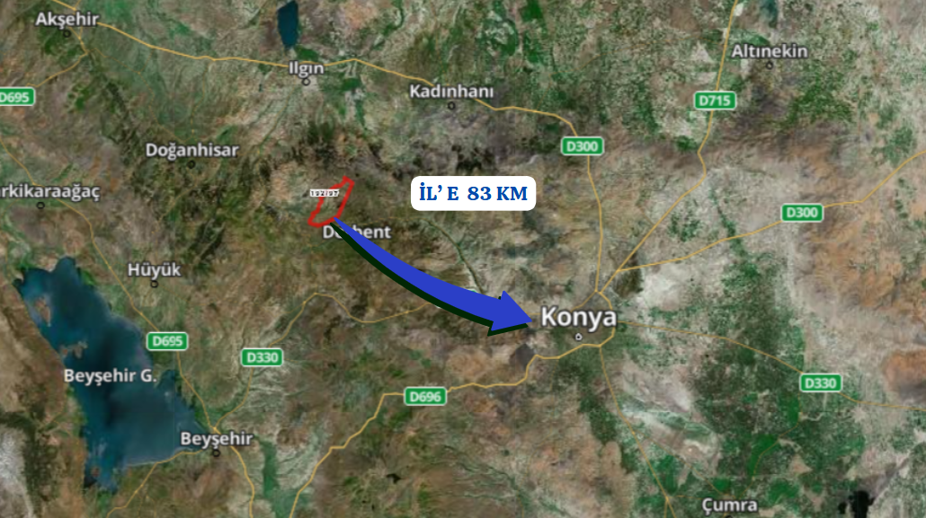 KONYA ILGIN BELEKLER KÖYÜNDE 9.182M² TARLAMIZ SATILIKTIR - KONYA ILGIN fotoğraf 9